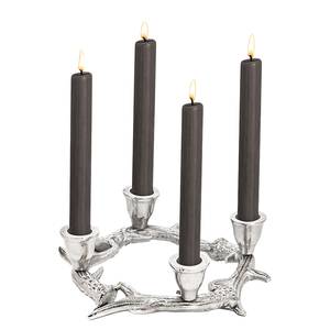 Adventskranz Kingston II Messing - Silber