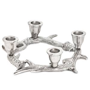 Adventskranz Kingston II Messing - Silber