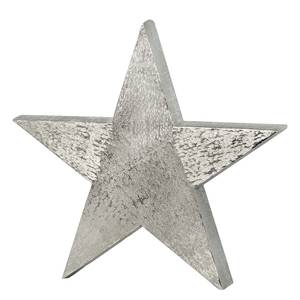 Étoile déco Bloomsburg Aluminium - Argenté - Hauteur : 38 cm