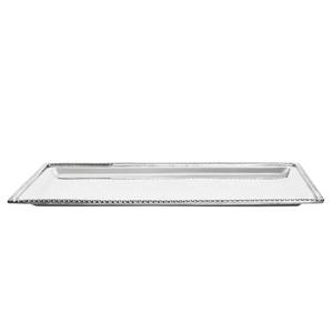 Tablett Perla Messing - Silber