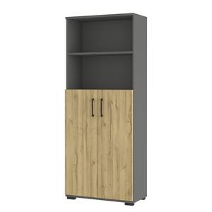 Aktenschrank GW-Profi 2.0 II Graphit / Grandson Eiche Dekor - Eiche Grandson Dekor / Graphit