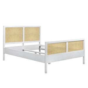 Letto in rattan Vinar Bianco - 160 x 200cm