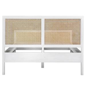 Letto in rattan Vinar Bianco - 140 x 200cm