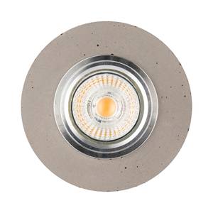 LED-plafondlamp Vitar Concrete II beton/staal - Grijs - Aantal lichtbronnen: 1