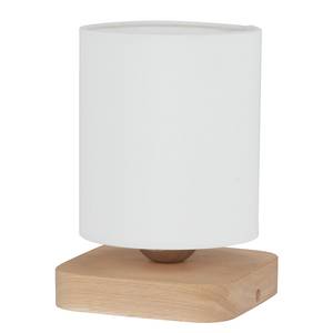 Lampe Jenta I Coton / Chêne massif - 1 ampoule