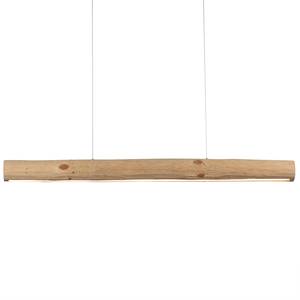 LED-hanglamp Lukas Zwart - Bruin