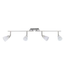 LED-plafondlamp Easy Fix XXI staal - 4 lichtbronnen