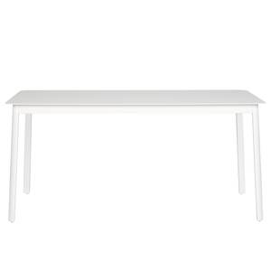 Table de jardin Armoy Aluminium - Blanc