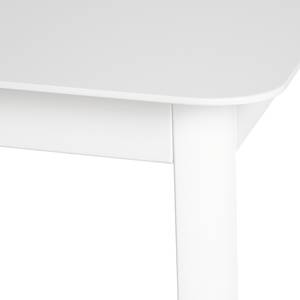 Table de jardin Armoy Aluminium - Blanc