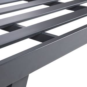 Tuinbank Ranco aluminium/polyester - grijs/zwart