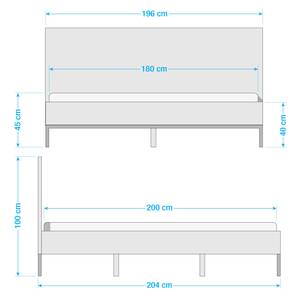 Houten bed Loga 180 x 200cm