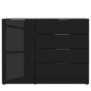 Sideboard Oakland 134 cm Glas - Schwarz