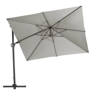 Parasol Roma aluminium/polyester - Grijs