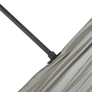 Parasol Roma aluminium/polyester - Grijs