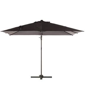 Parasol Roma aluminium/polyester - Zwart