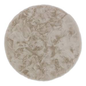 Tapis en peau Tender Circle Tissu mélangé - Crème