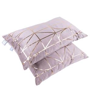 Coussin Prisma III Velours - Taupe