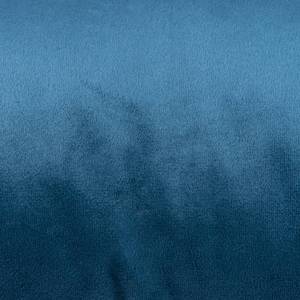 Coussin Prisma IV Velours - Bleu pétrole