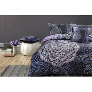 Parure de lit Medley Satin de coton - Multicolore - 140 x 240 cm + oreiller 70 x 60 cm