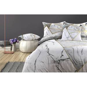 Parure de lit Bavaria Satin de coton - Multicolore - 140 x 240 cm + oreiller 70 x 60 cm