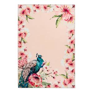 Kurzflorteppich Blossom Polyester - Mehrfarbig - 80 x 150 cm