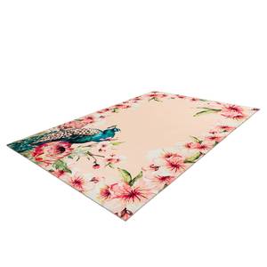 Kurzflorteppich Blossom Polyester - Mehrfarbig - 80 x 150 cm