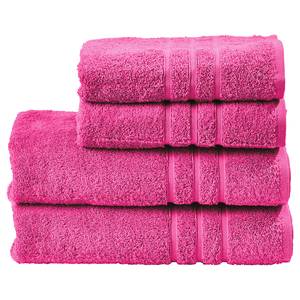 Handtuchset Daily Uni III (4-teilig) Baumwollstoff - Pink