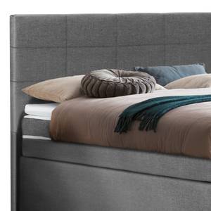 Boxspringbett Wellton Grau - 180 x 200cm