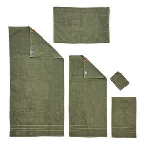 Set handdoeken Uni (5-delig) katoen - Kaki