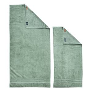 Set handdoeken Uni II (4-delig) katoen - Groen