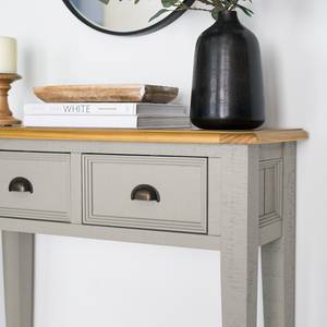 Console Lavalle Partiellement en pin massif - Pin / Gris clair