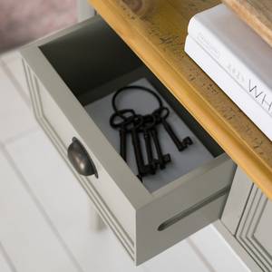 Console Lavalle Partiellement en pin massif - Pin / Gris clair