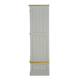 Armoire Lavalle Partiellement en pin massif - Pin / Gris clair