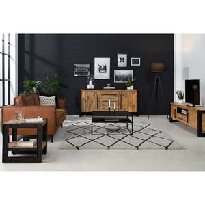 Dressoir Urban Industry II deels massief acaciahout/metaal - acaciahout/zwart