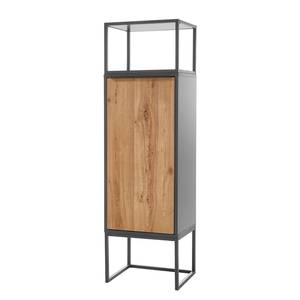 Ensemble meubles TV Barview I (3 élém.) Placage bois - Chêne / Anthracite