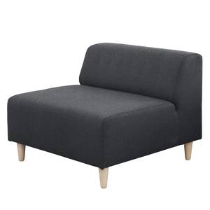 Fauteuil Kurikka Tissu - Tissu Maloti: Anthracite