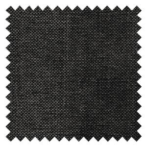 Méridienne BOVLUND Tissu structuré Talta: Noir
