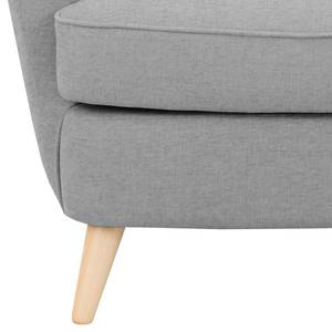 Fauteuil Moulton structuurstof - Structuurstof Talta: Grijs