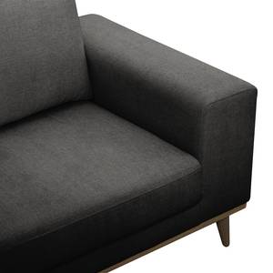 Fauteuil BOVLUND Tissu structuré - Tissu structuré Talta: Noir