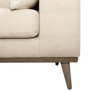 2-Sitzer Sofa BOVLUND Strukturstoff Talta: Creme