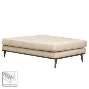 Chaise longue BOVLUND Structuurstof Talta: Crèmekleurig