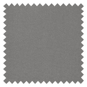 Polsterhocker Moulton Samt - Samt Onoli: Grau - 45 x 46 cm
