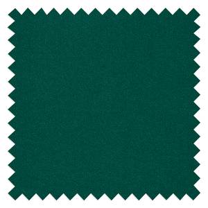 Gestoffeerde hocker Moulton fluweel - Velours Onoli: Antiek groen - 45 x 46 cm