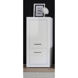 Buffet haut Bricktown IV Blanc brillant / Blanc mat