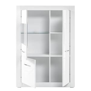 Buffet haut Bricktown I Blanc brillant / Blanc mat