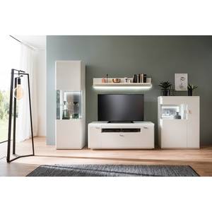 Meuble TV Cassville Blanc mat - Largeur : 150 cm