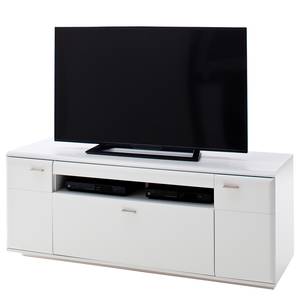Meuble TV Cassville Blanc mat - Largeur : 150 cm