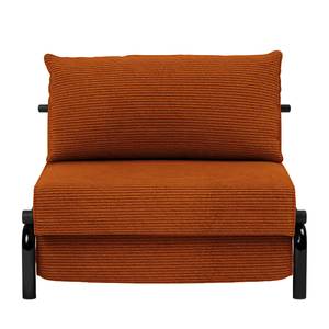 Fauteuil convertible Ramone Velours côtelé - Velours côtelé Corduroy: 595 Orange