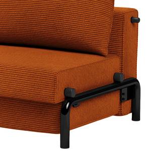 Fauteuil convertible Ramone Velours côtelé - Velours côtelé Corduroy: 595 Orange