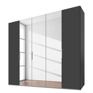 Armoire One 210 Graphite / Miroir en verre - 250 x 216 cm